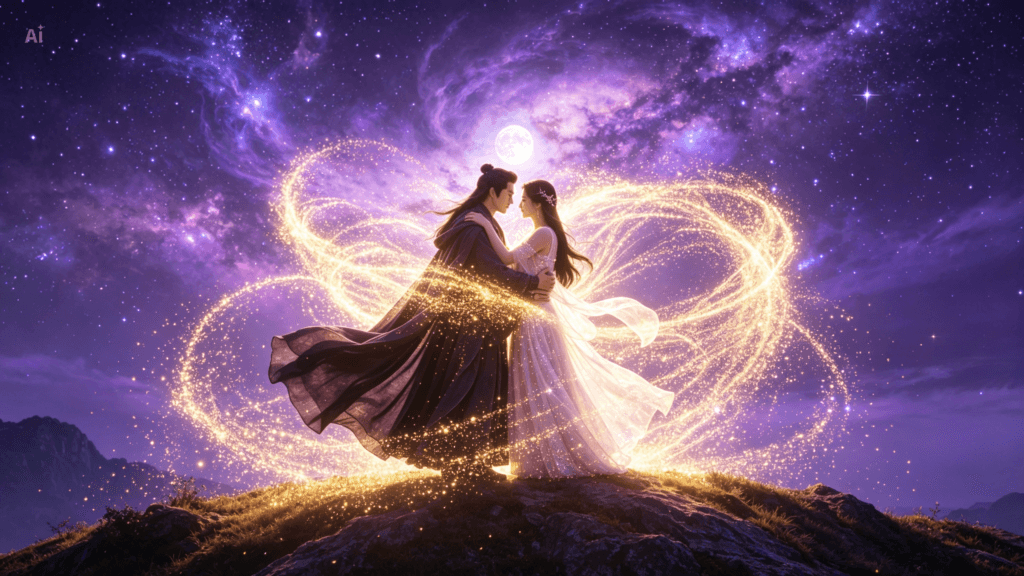 Ruh Eşi Enerjisi Nedir? Mystical Soulmate Couple .ic Ultra Detailed No Text 1024x576