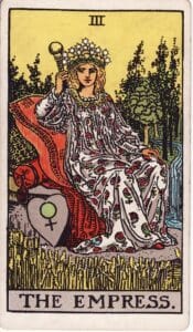 rws tarot 03 empress