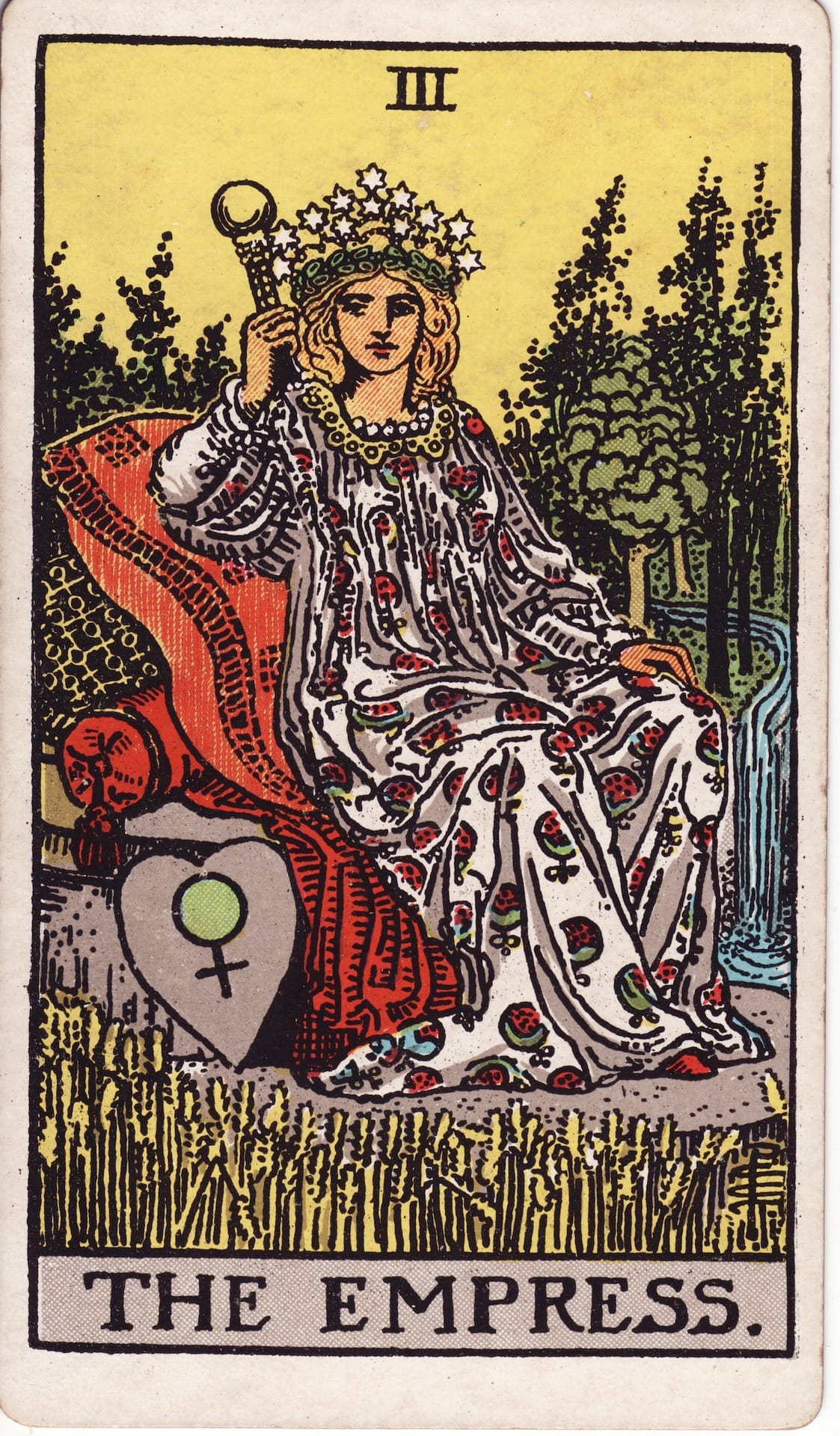 rws tarot 03 empress